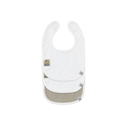 Lässig Bavoir Happy Fruits Khaki - 3 pièces