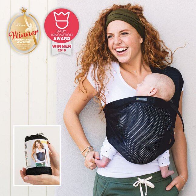 Minimonkey Combidrager Mini Sling Recycled Black