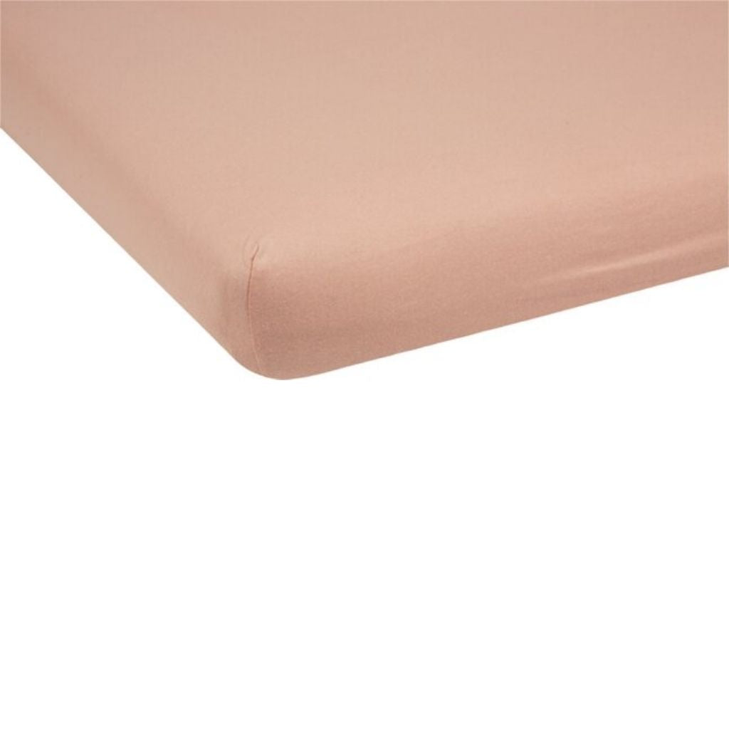 Dreambee Hoeslaken voor park Essentials midroze B 75 x L 95 cm
