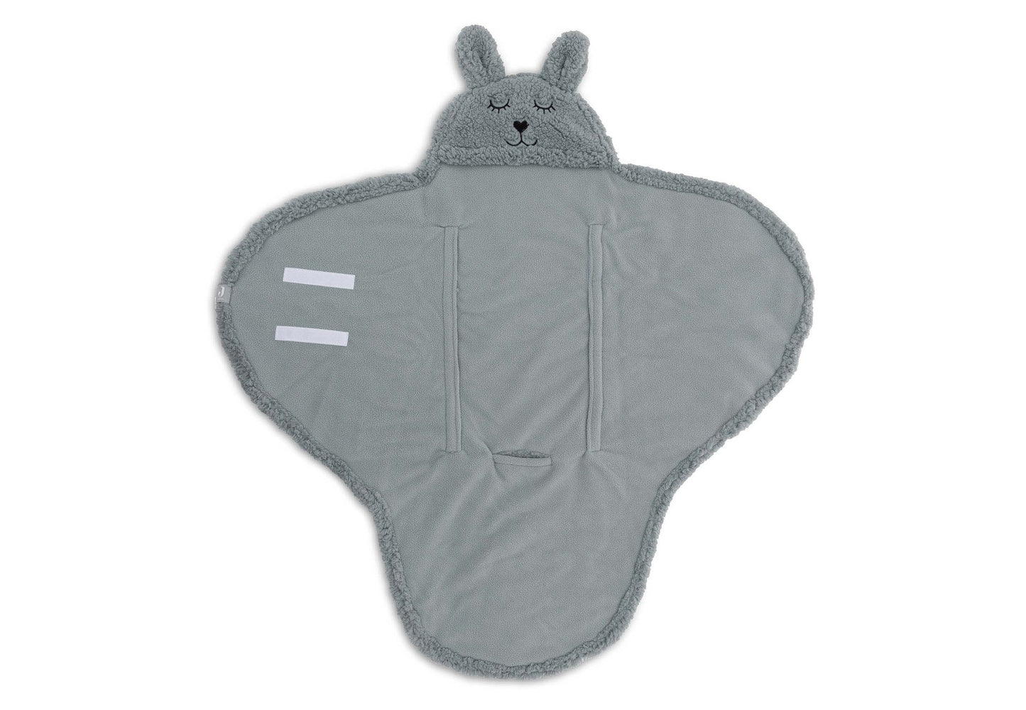 Jollein Wikkelcape Bunny Boucle Sea Green