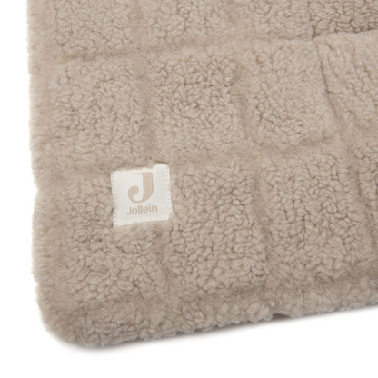 Jollein Parklegger Box Teddy Warm Sand 75 x 95 cm