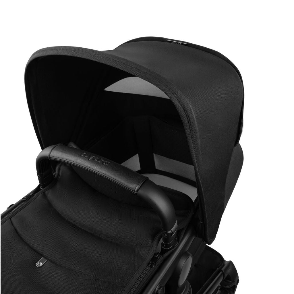 Bugaboo Poussette Fox 5 Renew + nacelle + chancelière + adapteurs + sac à langer + porte-gobelet + habillage pluie Heritage black