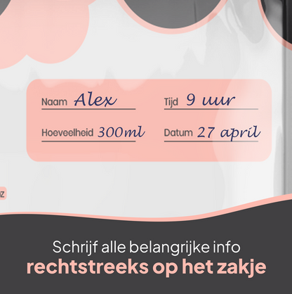 Mammie Bewaarzakjes voor moedermelk - 25 stuks