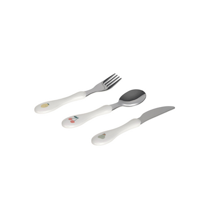 Lässig Vork, lepel en mes Happy Fruits