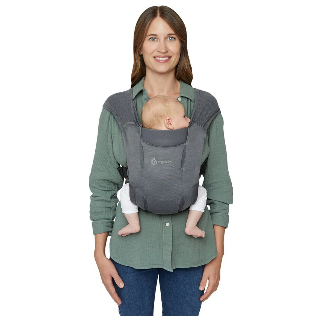 ERGObaby Buikdrager Embrace Washed Black