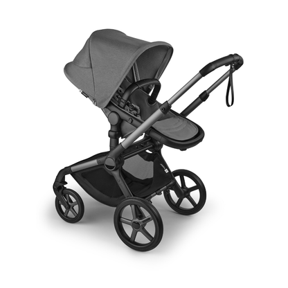 Bugaboo Kinderwagen Fox 5 Renew met draagmand Graphite / Moon Grey