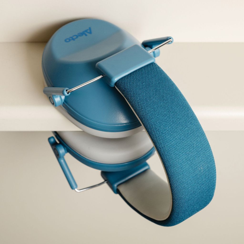 Alecto Protection auditive pour enfants Bleu