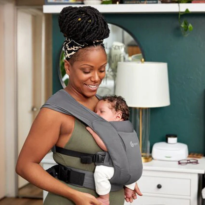ERGObaby Buikdrager Embrace Washed Black