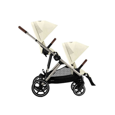 Cybex INFO: wandelwagen Gazelle S extra zitje frame taupe / Seashell beige