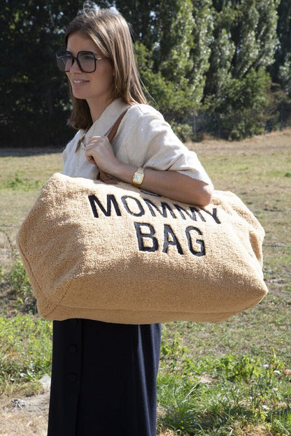 Childhome Sac à langer Mommy Bag teddy brun