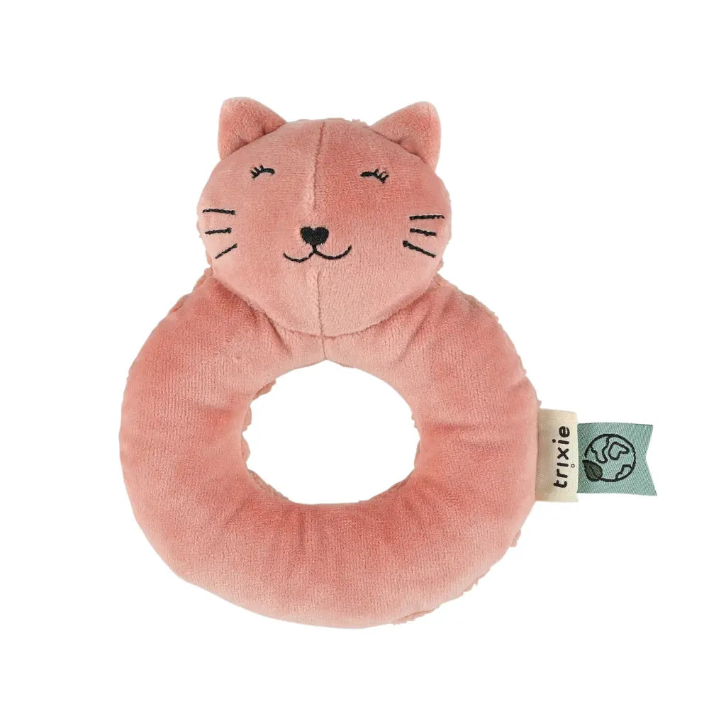 Trixie Baby Rammelaar Mrs. Cat roze