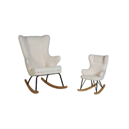 Quax Schommelstoel Rocking Chair De Luxe Adult Teddy Limited Edition