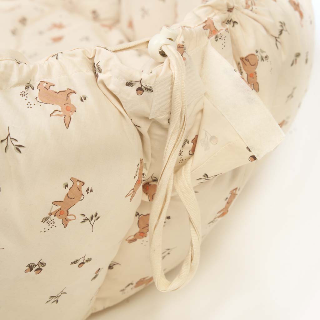 Play and Go Coco Rabbit Organic playmat, cocoon & organizer 130 cm