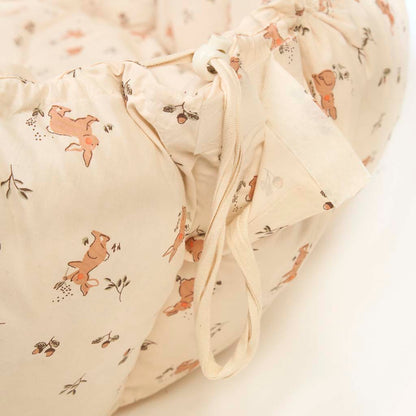 Play and Go Coco Rabbit Organic playmat, cocoon & organizer 130 cm