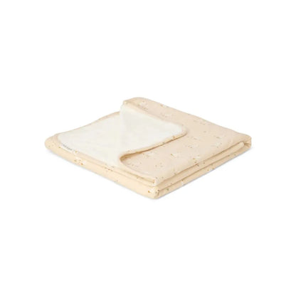 Little Dutch Couverture pour lit Little Goose beige 110 x 140 cm
