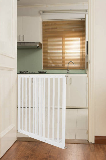 Quax Barrière de porte et d'escalier Twister blanc