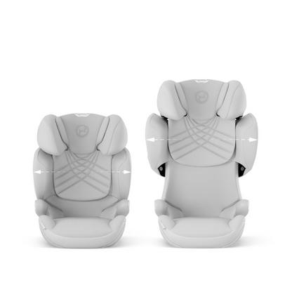 Cybex Autostoel Solution T i-Fix Plus Groep 2/3 Light Grey