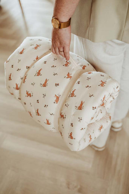 Play and Go Coco Rabbit Organic playmat, cocoon & organizer 130 cm