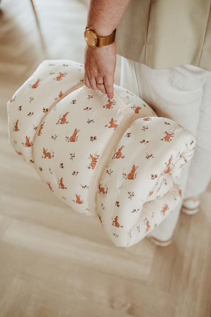 Play&Go Babymat Cocoon Bloom Rabbit Beige