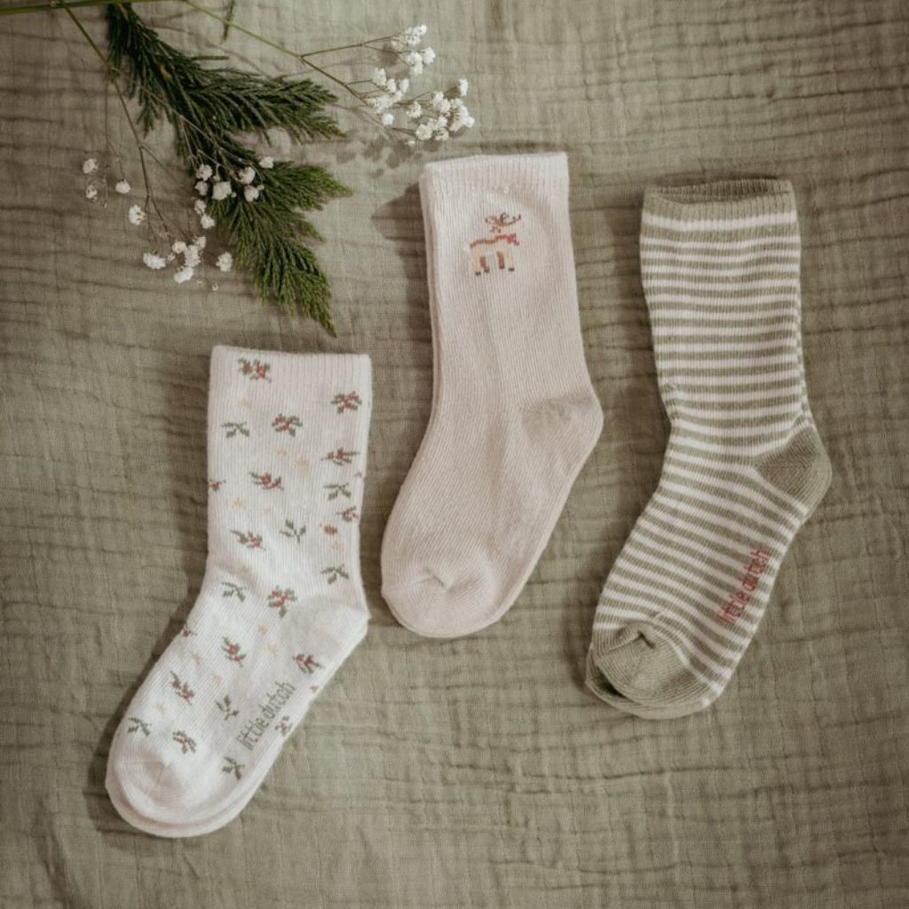 Little Dutch Sokken Little Christmas 15/16 - 3 stuks