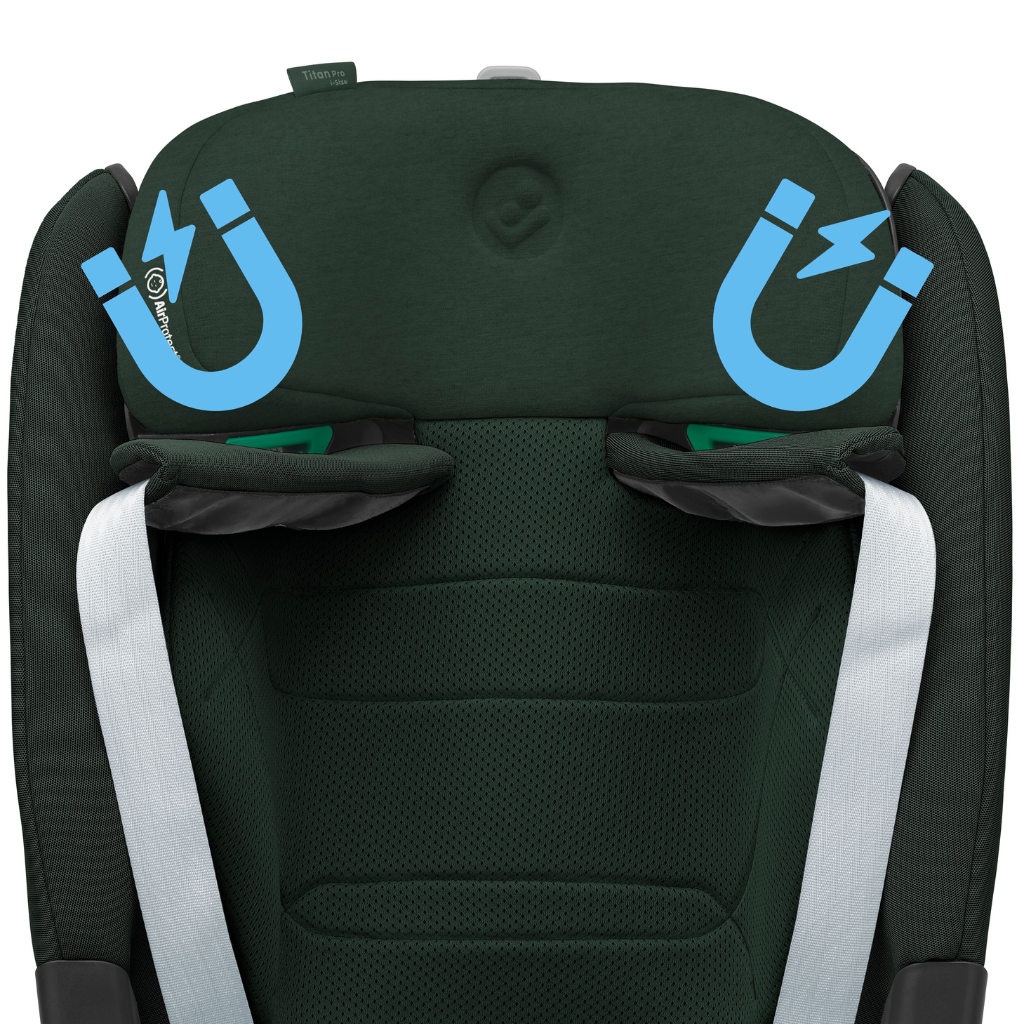 Maxi-Cosi Siège-auto Titan Pro2  i-size Groupe 1/2/3 Authentic Green