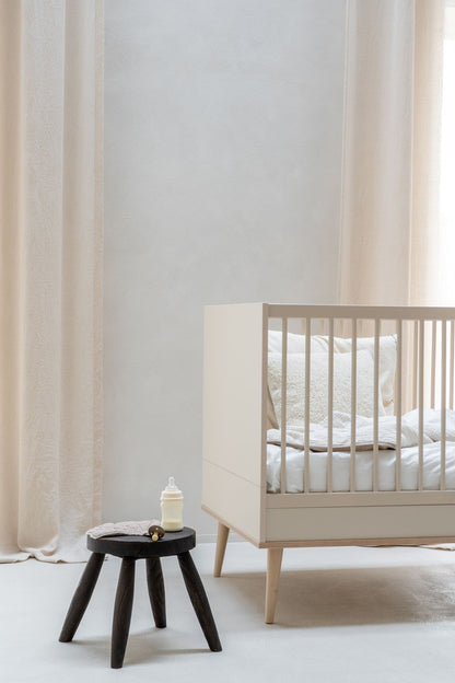 Quax 2-delige babykamer (meegroeibed L 140 x B 70 cm + commode) Flow Clay