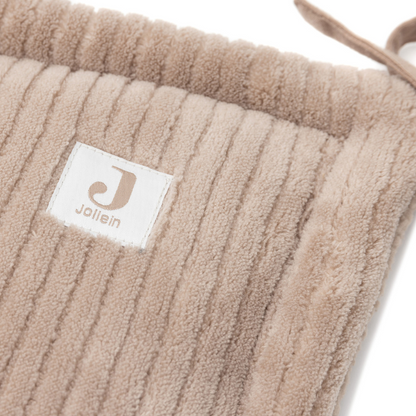 Jollein Parkomrander Cloudy Rib Milky Coffee 180 x 30 cm