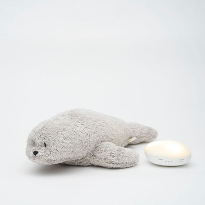 Moonie Peluche The Humming Seal Gray Natur 2.0