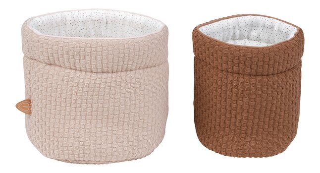 Nattou Panier de rangement Susie & Bonnie - 2 pièces