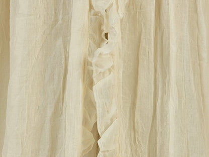 Jollein Bedhemel Vintage Ruffle Ivory