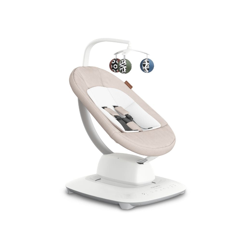 UPPAbaby Mamaroo Schommelstoel met inlegkussen Charlie Sand