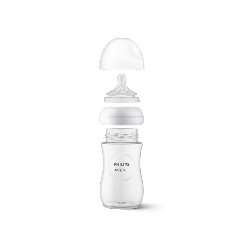 Philips AVENT Biberon Natural Response rose 260 ml - 3 pièces