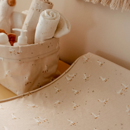 Little Dutch Tetradoek Newborn Naturals Little Goose Beige L 70 x B 70 cm - 2 stuks