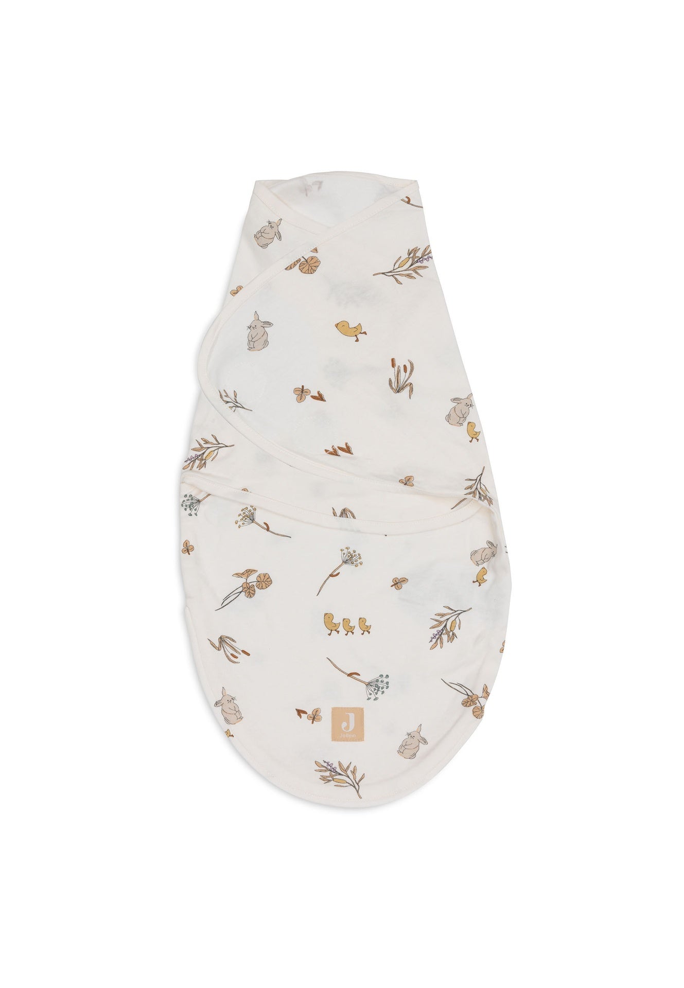 Jollein Inbakerdoek Riverside Wrapper TOG 0,5 White 65 cm