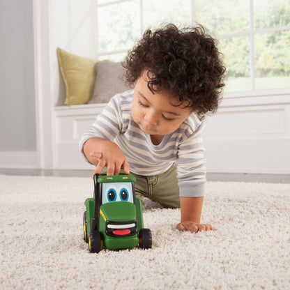 Tomy Tracteur Johnny Pousse et Roule