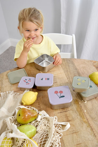 Lässig Snackdoosje Happy Fruits Lemon - 3 stuks