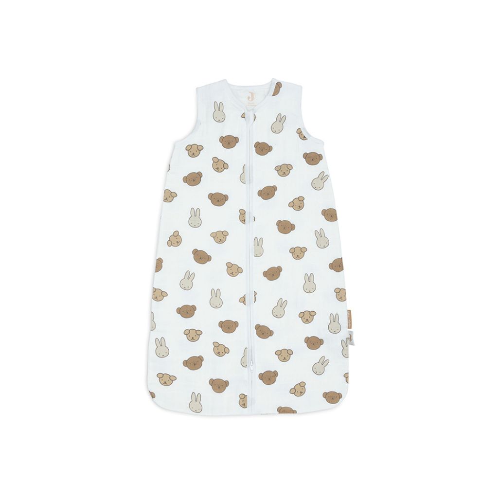 Jollein Sac de couchage d'été Miffy and Friends TOG 0,5 White 70 cm