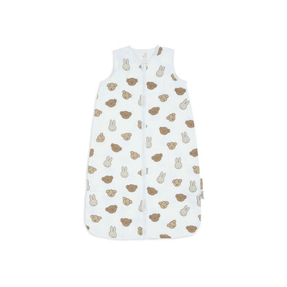 Jollein Sac de couchage d'été Miffy and Friends TOG 0,5 White 90 cm