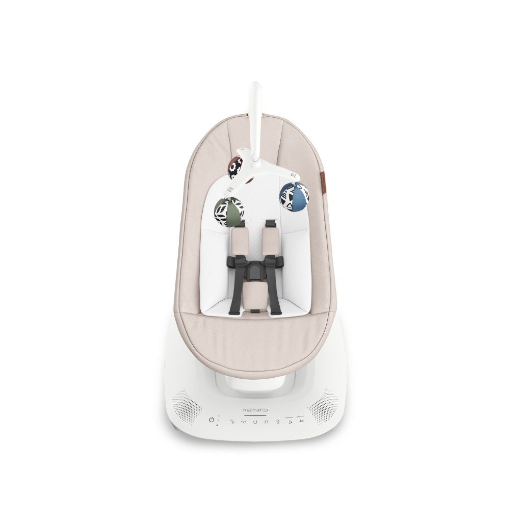 UPPAbaby Mamaroo Schommelstoel met inlegkussen Charlie Sand