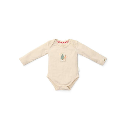 Little Dutch Romper lange mouw Little Christmas 62/68 - 2 stuks