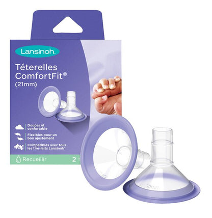 Lansinoh Téterelle Comfort Fit 21 mm - 2 pièces