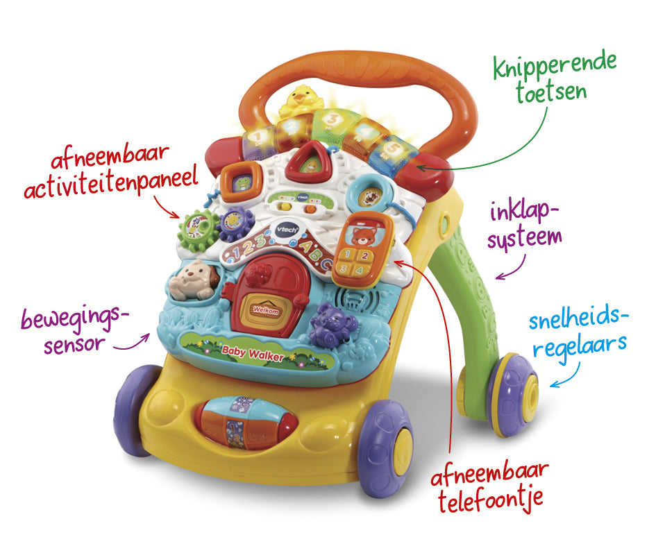 VTech Loopwagen 2-in-1 Baby Walker NL