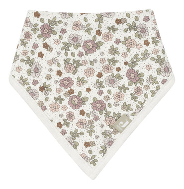 Jollein Bavoir bandana Retro Flowers - 2 pièces