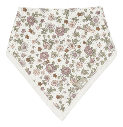 Jollein Bandana slab Retro Flowers - 2 stuks