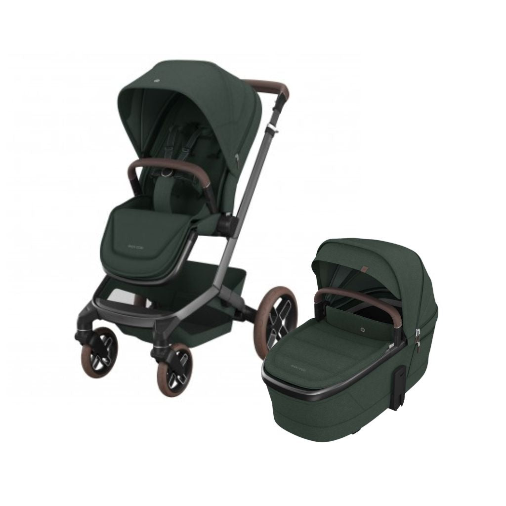 Maxi-Cosi Poussette Fame Twillic Green avec nacelle Close2Me