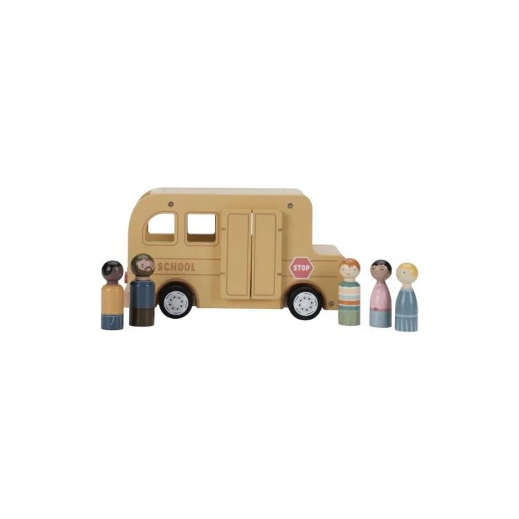 Little Dutch Bus scolaire en bois