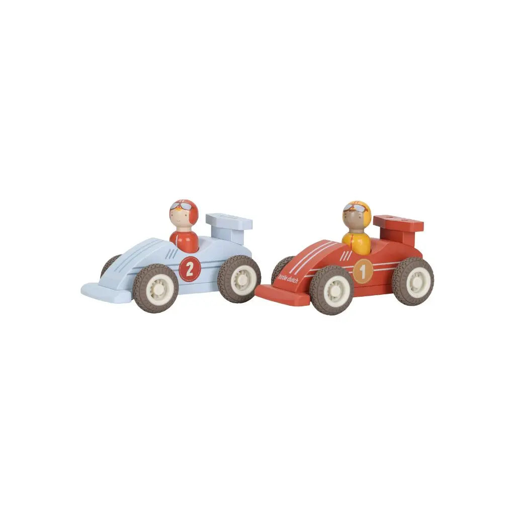 Little Dutch Houten Pullback Raceauto's