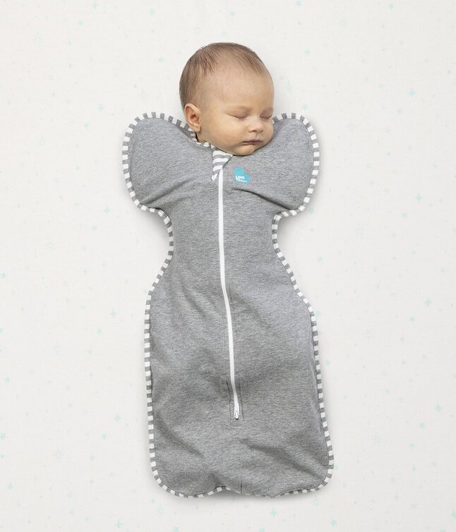 Love to Dream Sac d'emmaillotage / Sac de couchage Swaddle Up Original TOG 1,0 Grey 60 cm