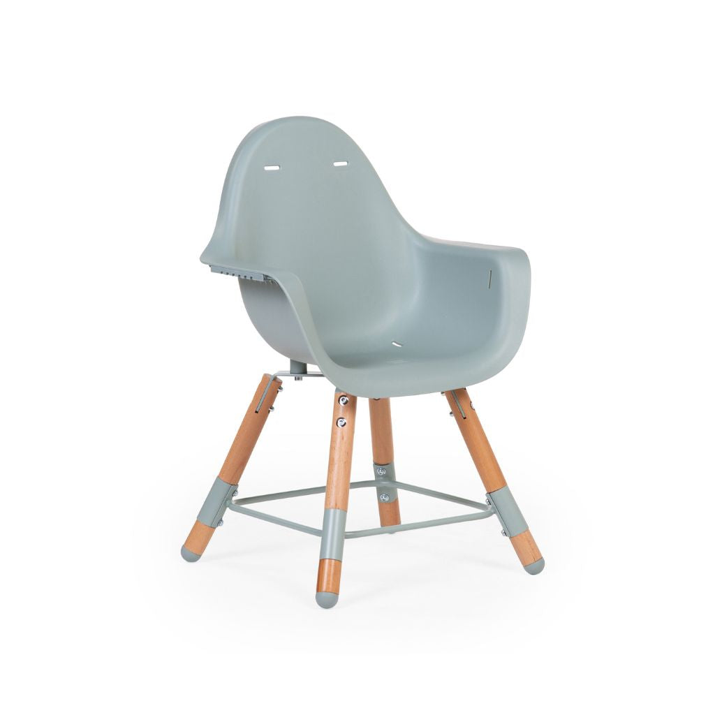 Childhome Chaise haute Evolu 2 Natural Mint