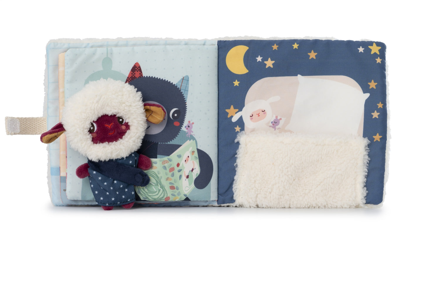 Lilliputiens Livre en tissu "Bonne nuit Yvon"